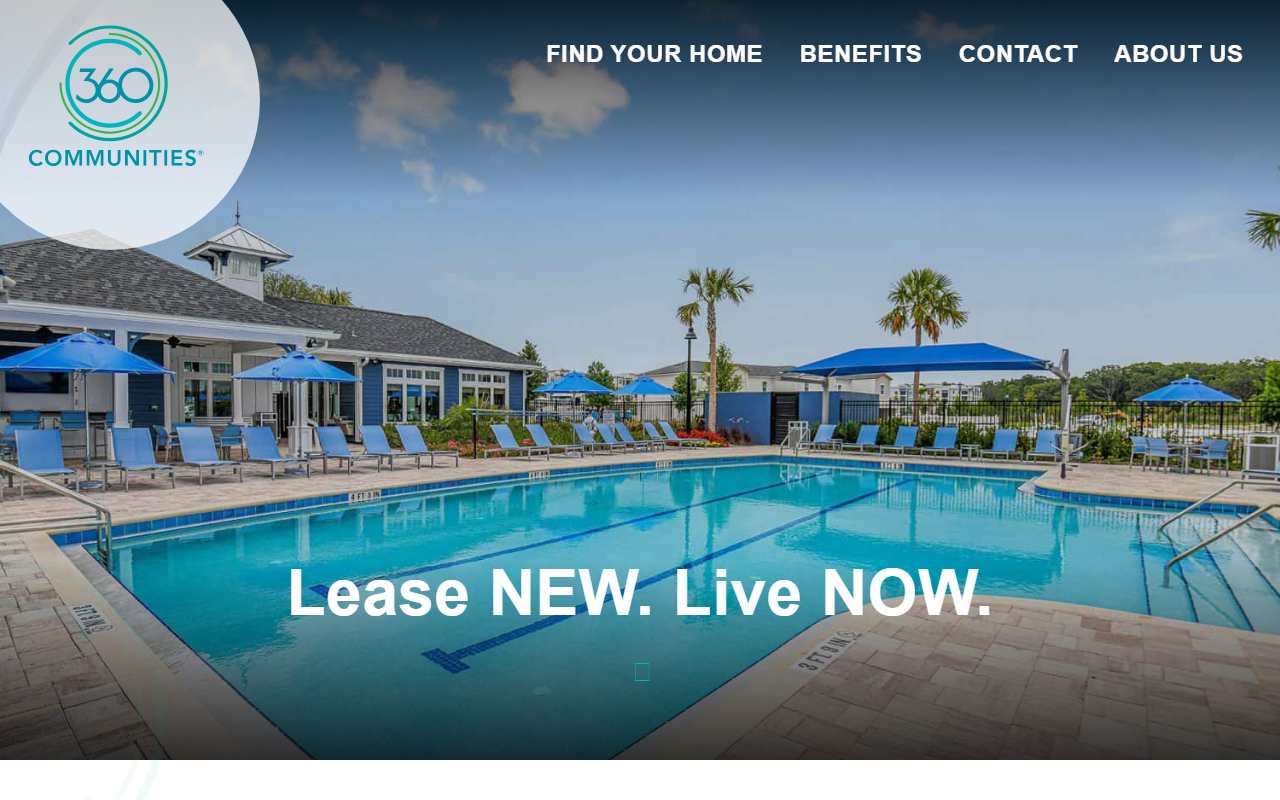 360luxhousing.com screenshot