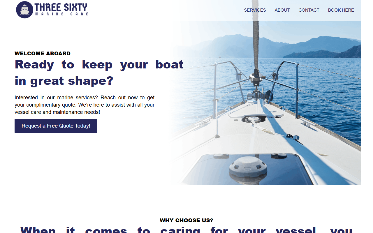 360marinecare.com screenshot