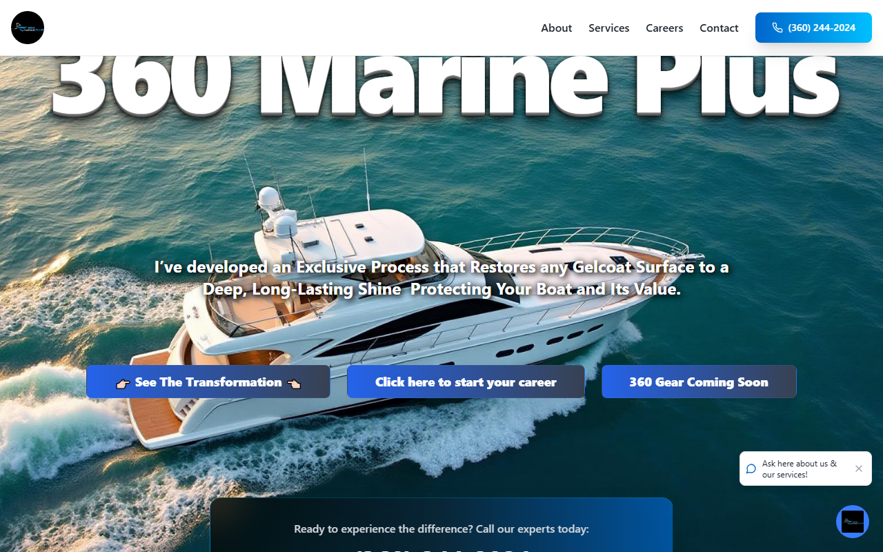 360marineplus.com screenshot