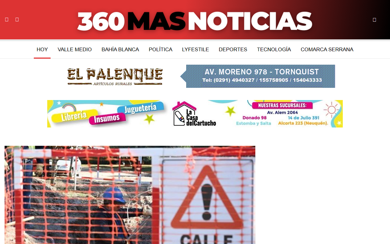 360masnoticias.com screenshot