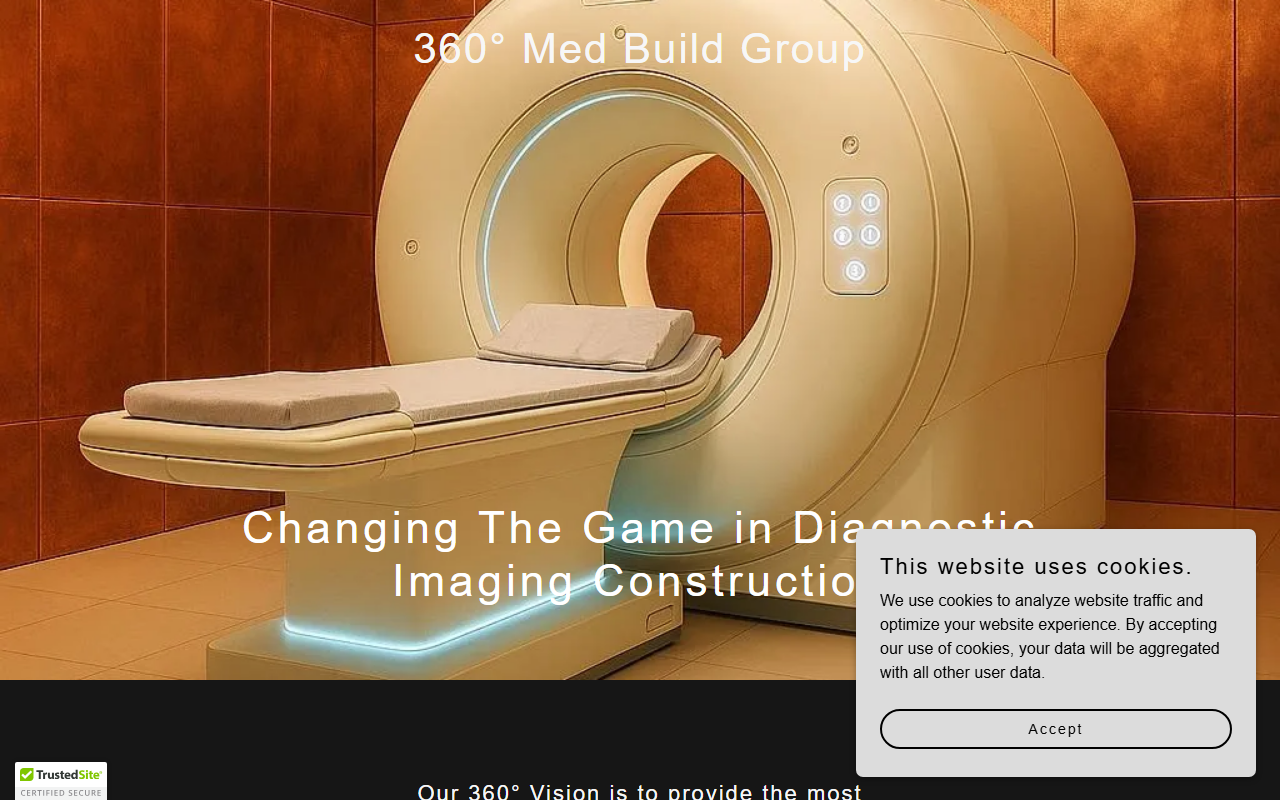 360medbuildgroup.com screenshot
