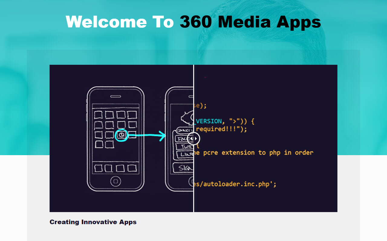 360mediaapps.com screenshot