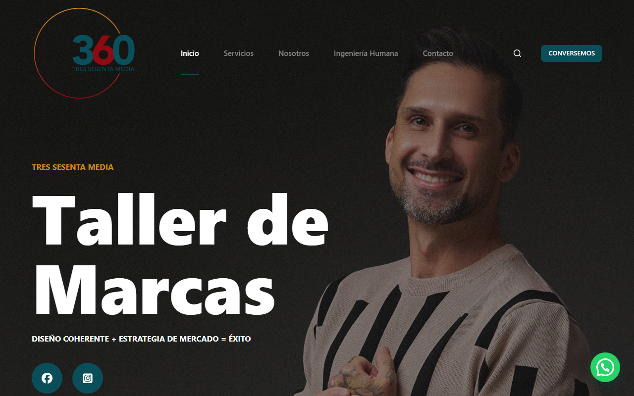 360mediacr.com screenshot