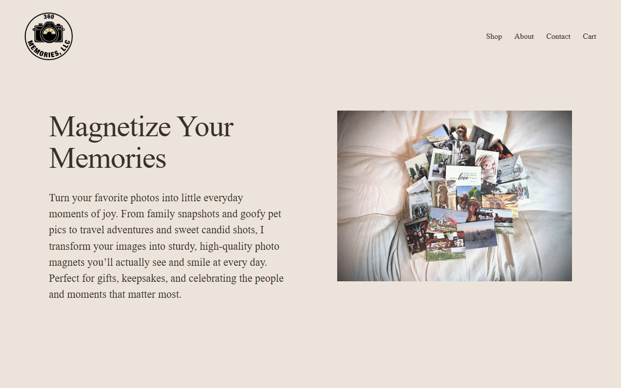 360memoriesllc.com screenshot