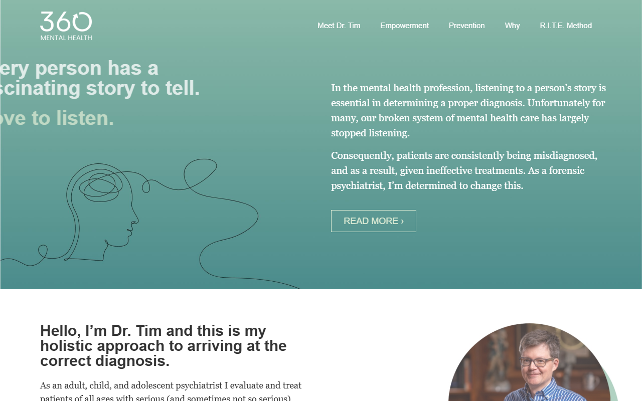 360mentalhealth.com screenshot
