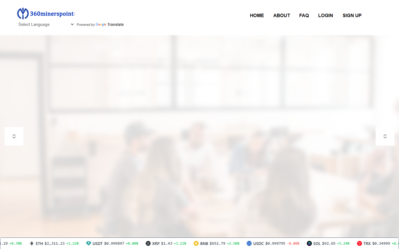 360minerspoint.com screenshot