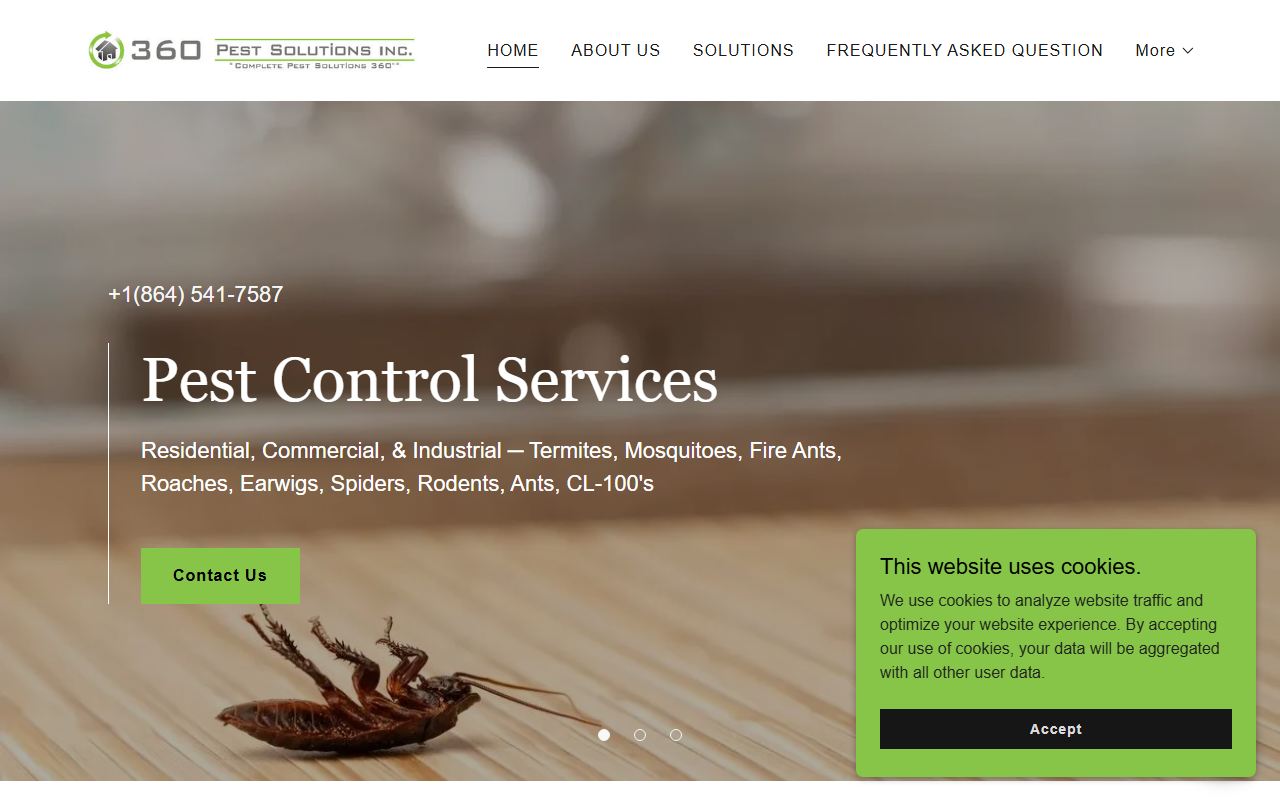 360mosquito.com screenshot