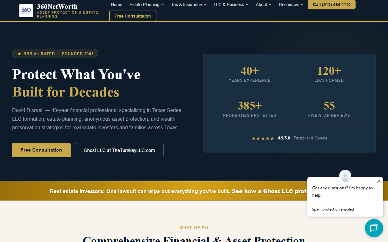 360networth.com screenshot