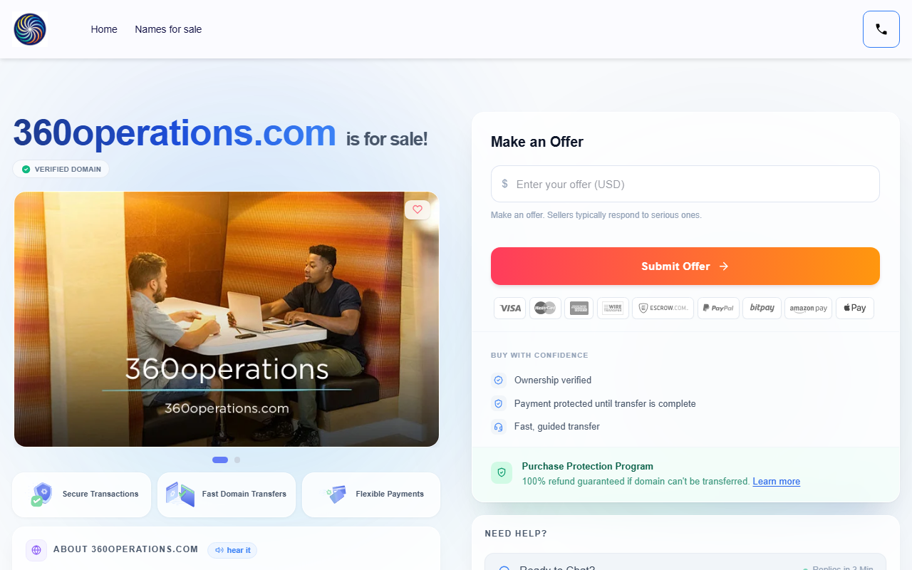 360operations.com screenshot