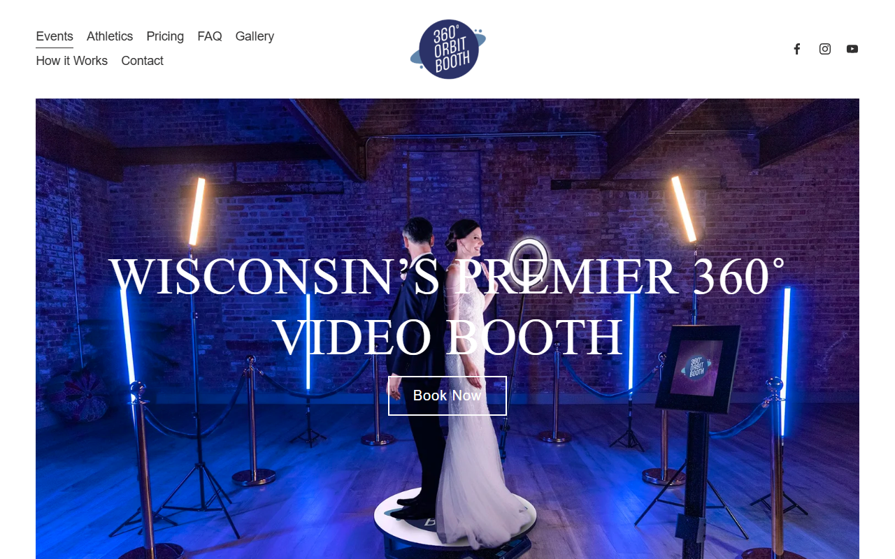 360orbitbooth.com screenshot