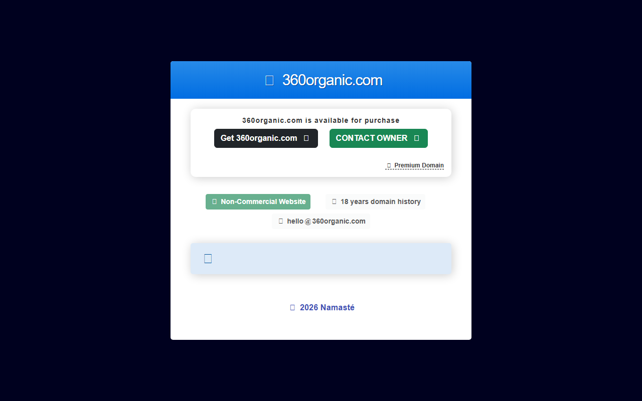 360organic.com screenshot