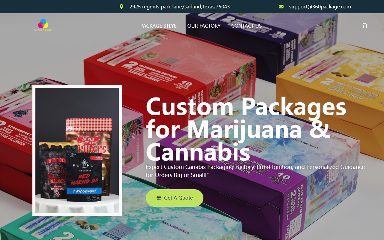 360package.com screenshot