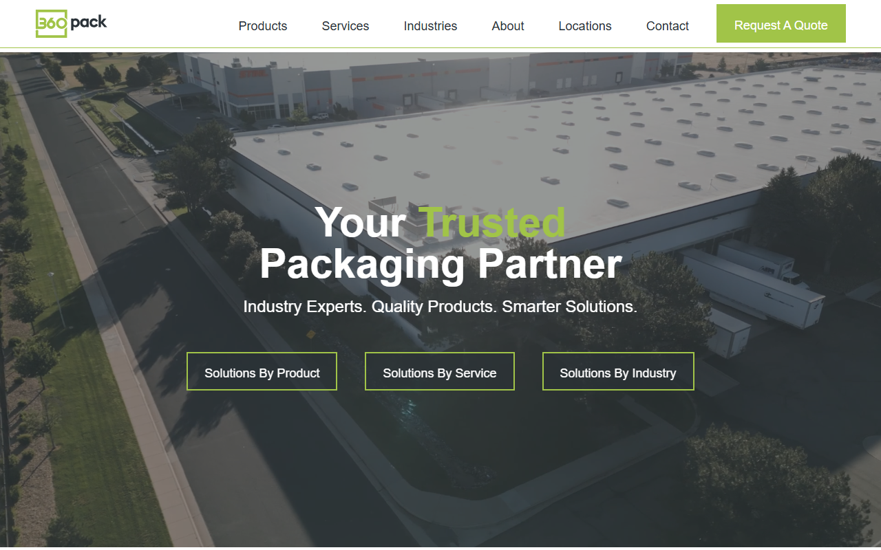 360packgroup.com screenshot