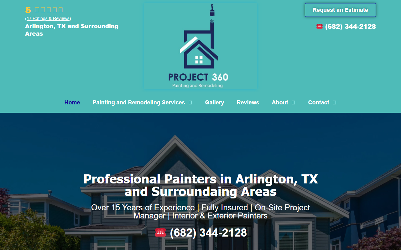 360paintingpros.com screenshot