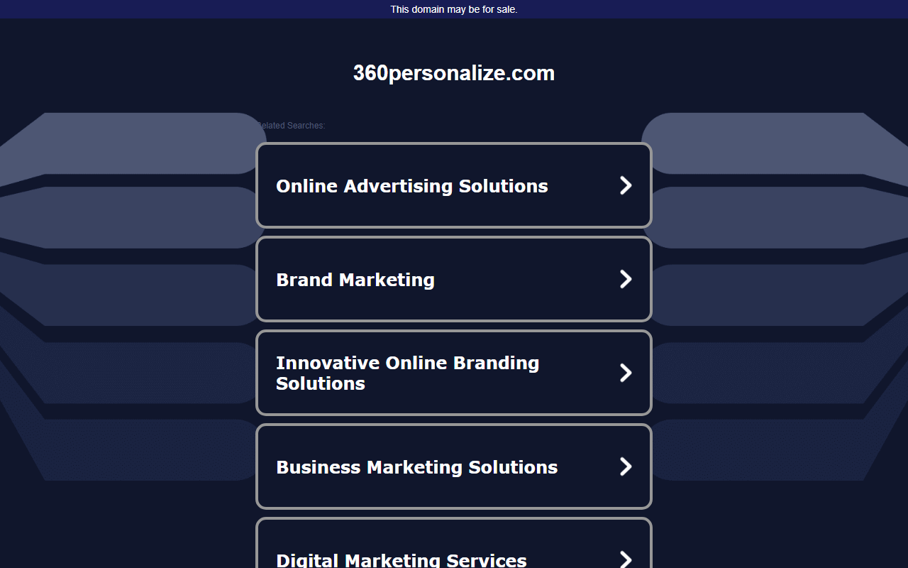 360personalize.com screenshot