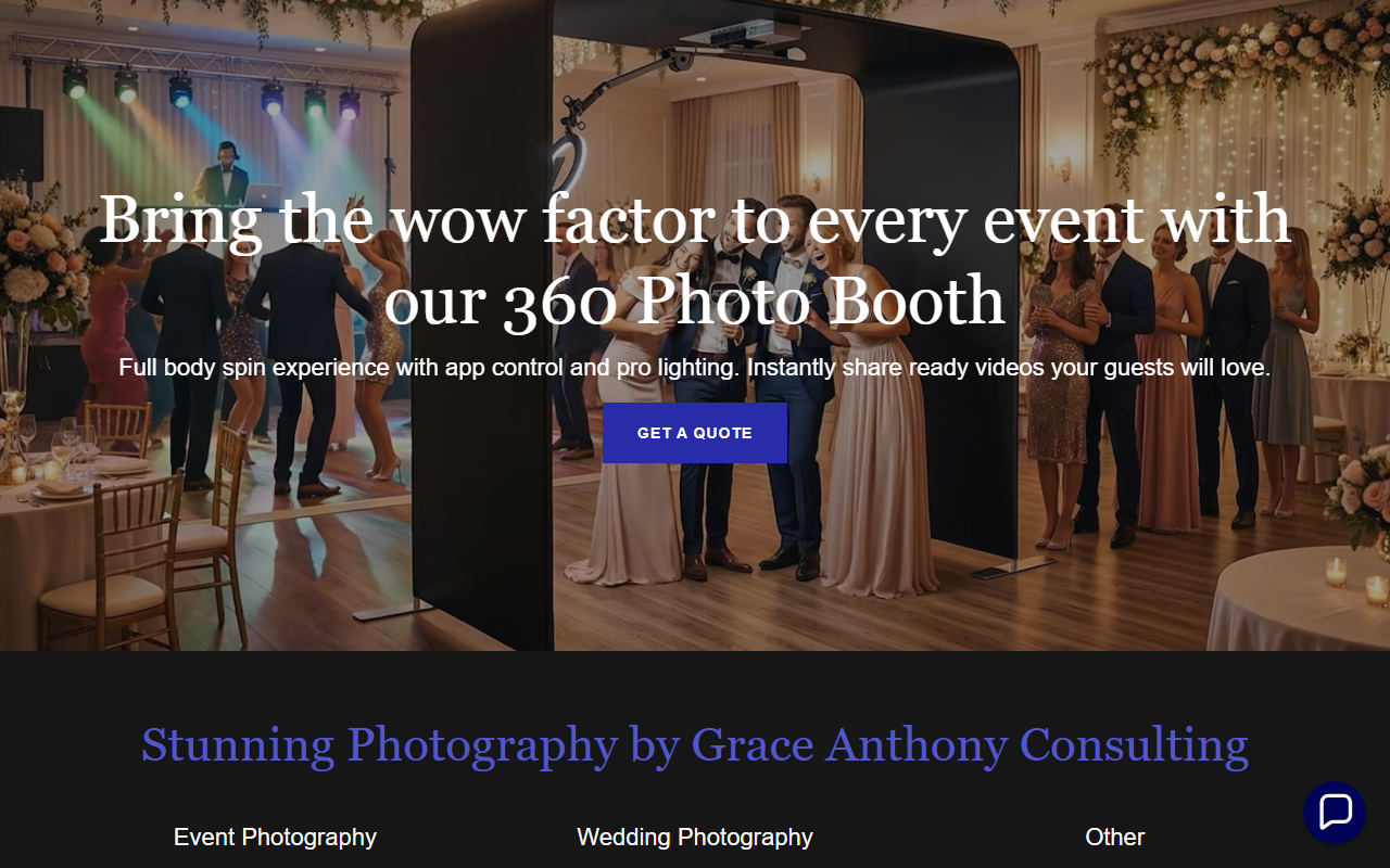 360photoboothsmn.com screenshot