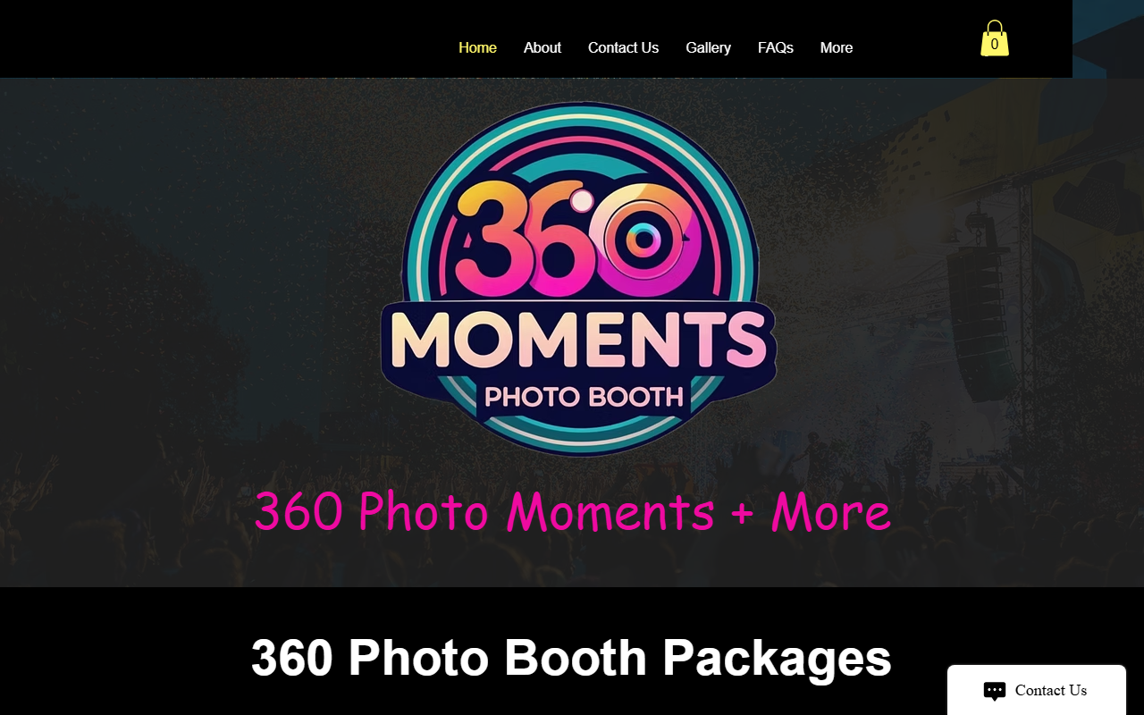 360photomoments.com screenshot