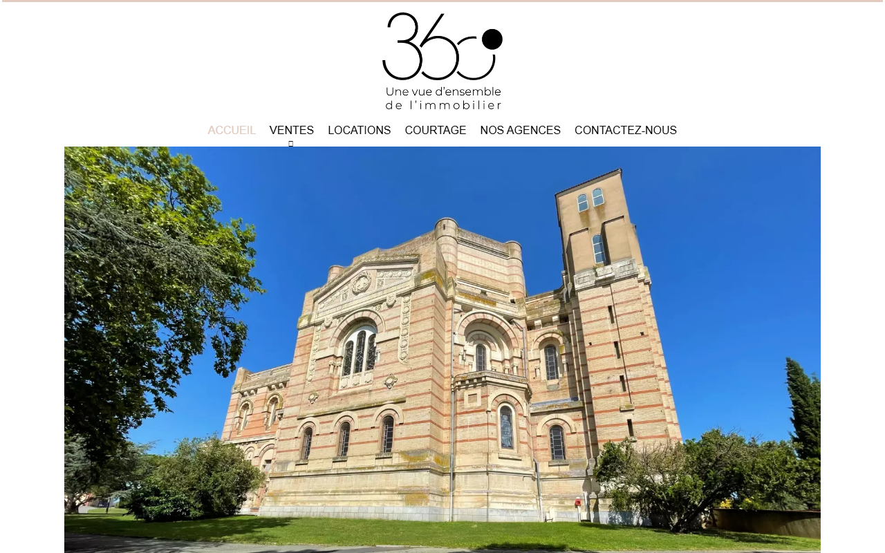 360pibrac-immo.com screenshot