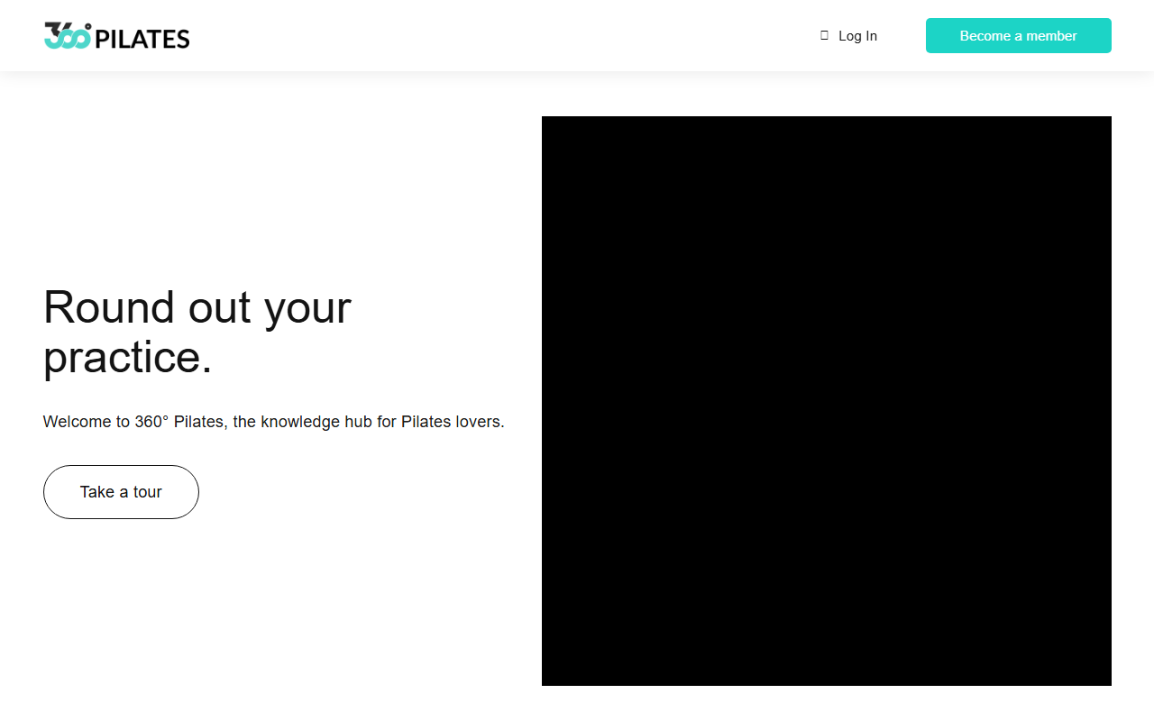 360pilatesonline.com screenshot