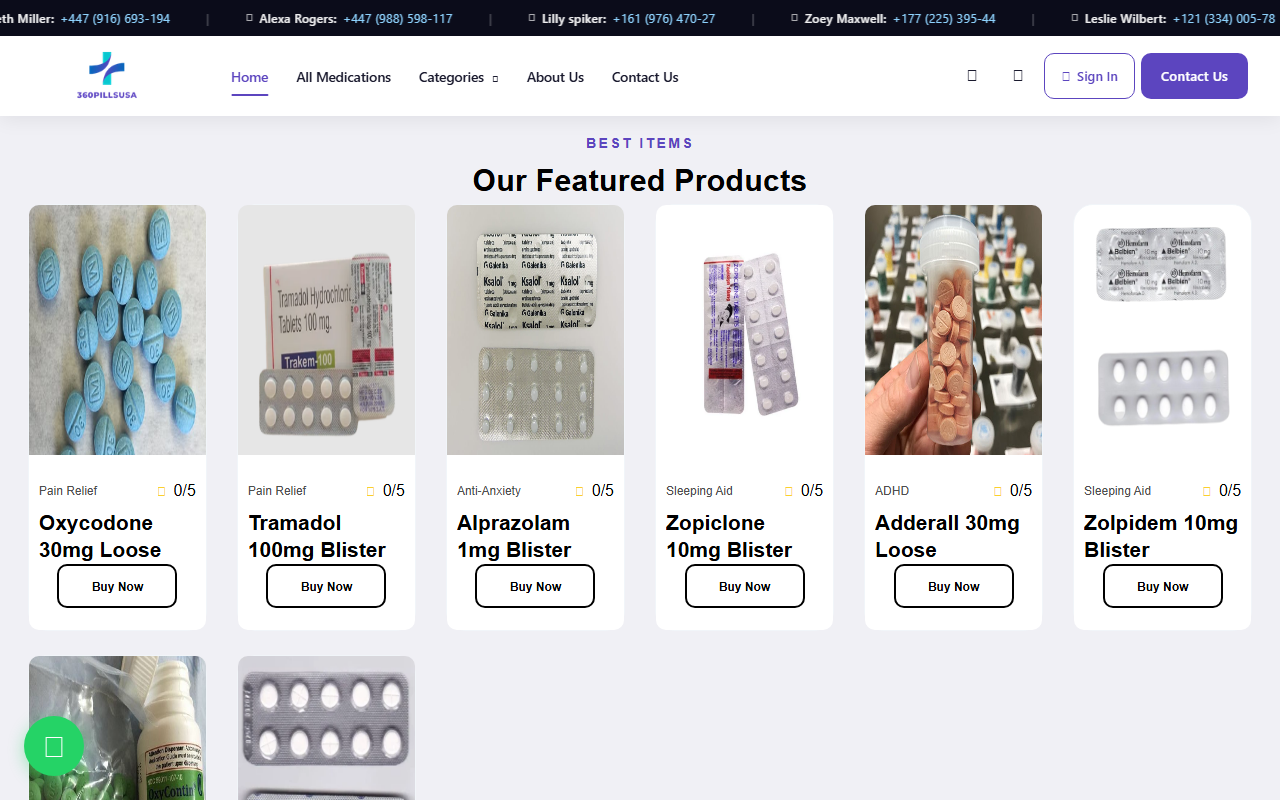 360pillsusa.com screenshot