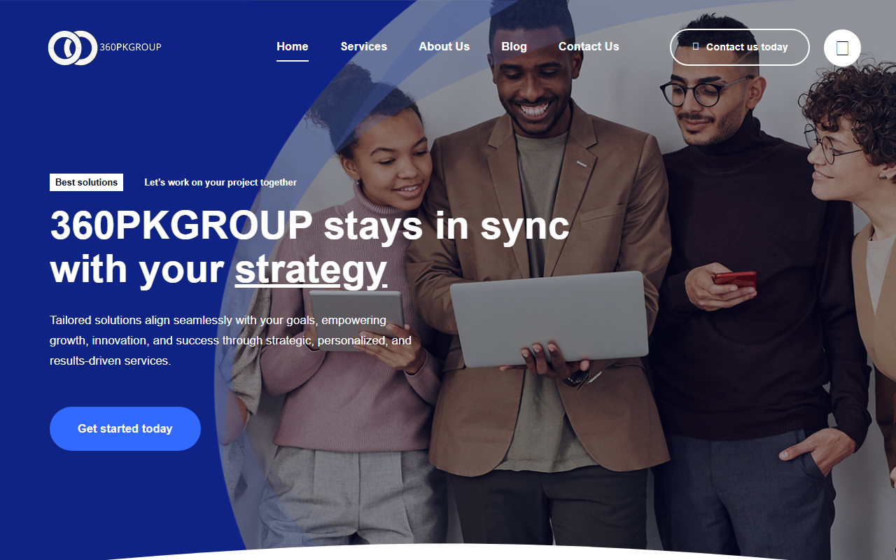 360pkgroup.com screenshot