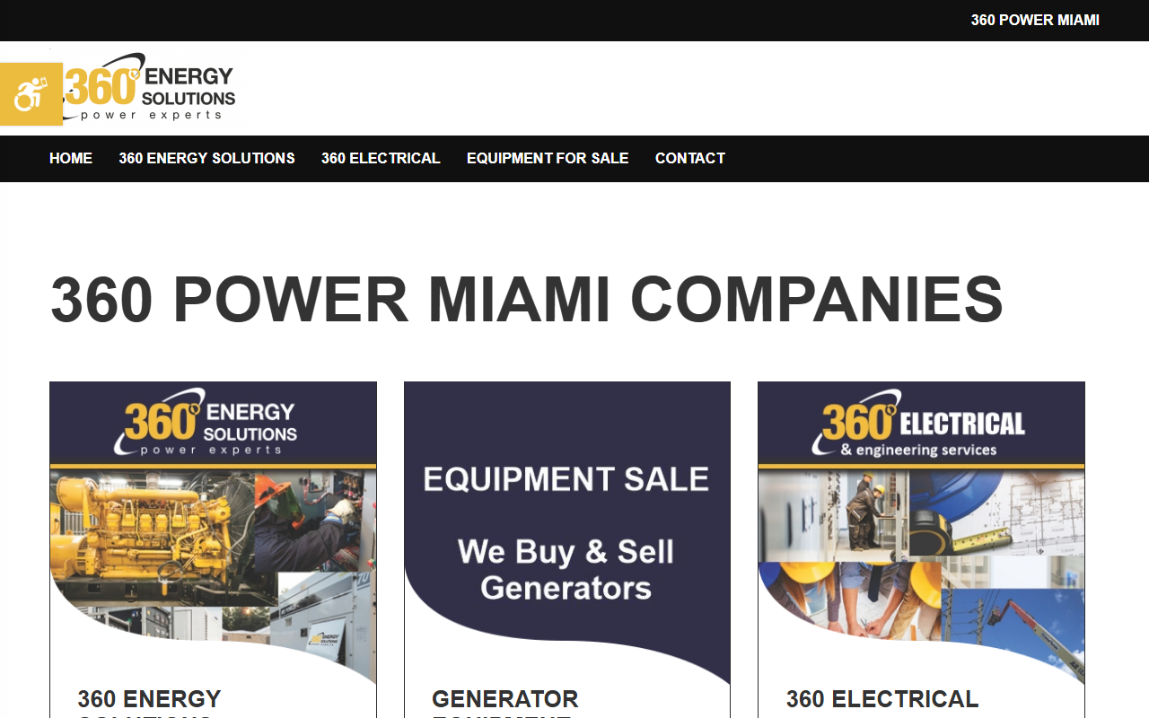 360powermiami.com screenshot
