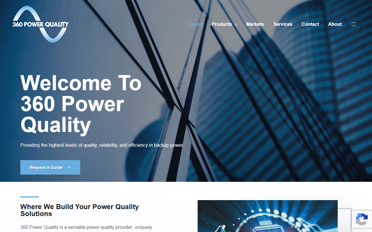 360powerquality.com screenshot