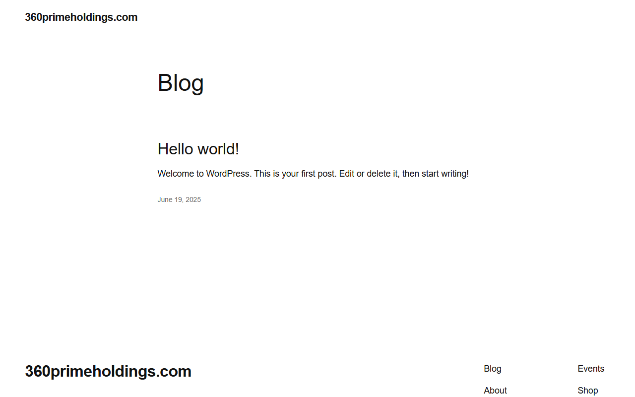360primeholdings.com screenshot