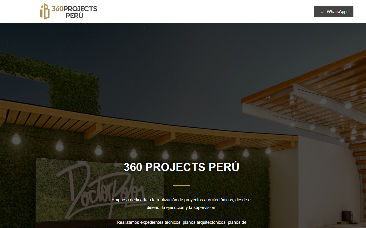 360projectsperu.com screenshot
