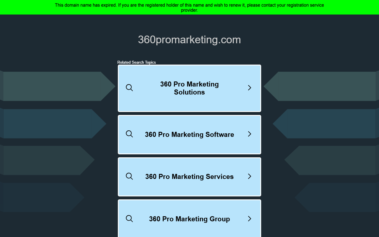 360promarketing.com screenshot
