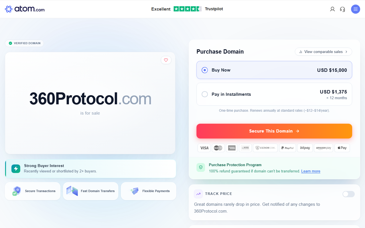 360protocol.com screenshot