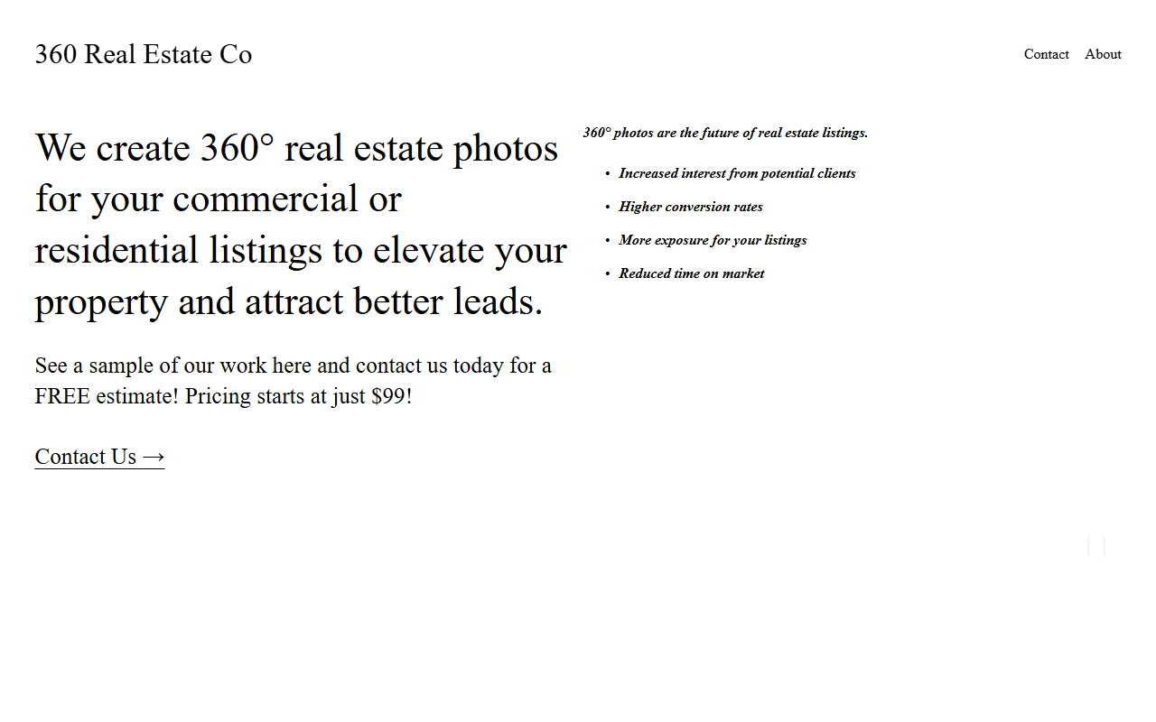 360realestateco.com screenshot