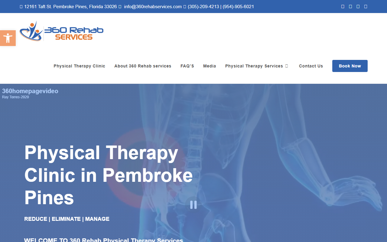 360rehabservices.com screenshot