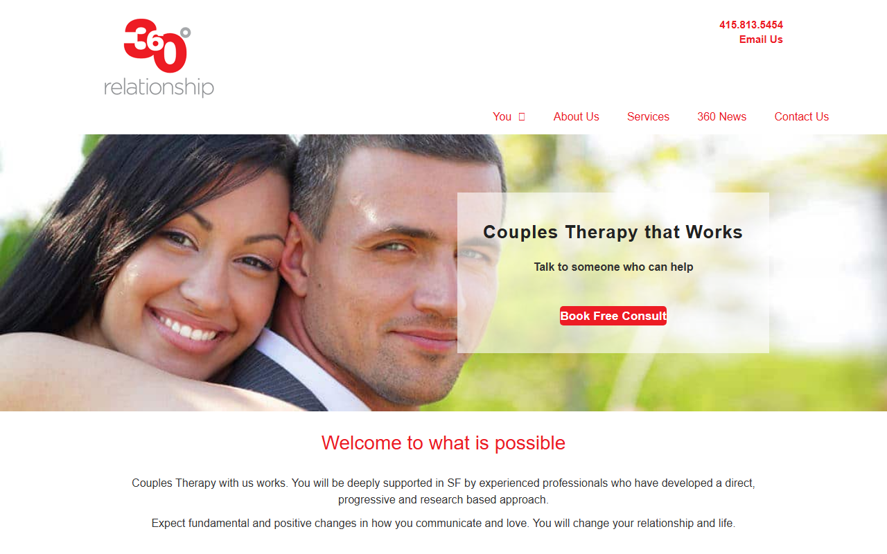 360relationship.com screenshot