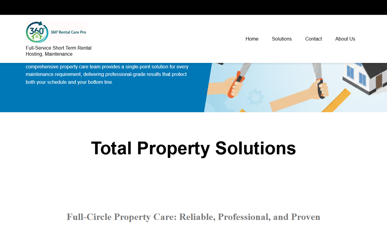 360rentalcarepro.com screenshot