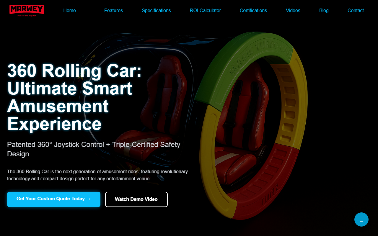 360rollingcar.com screenshot