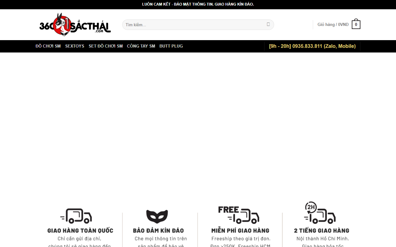 360sacthai.com screenshot