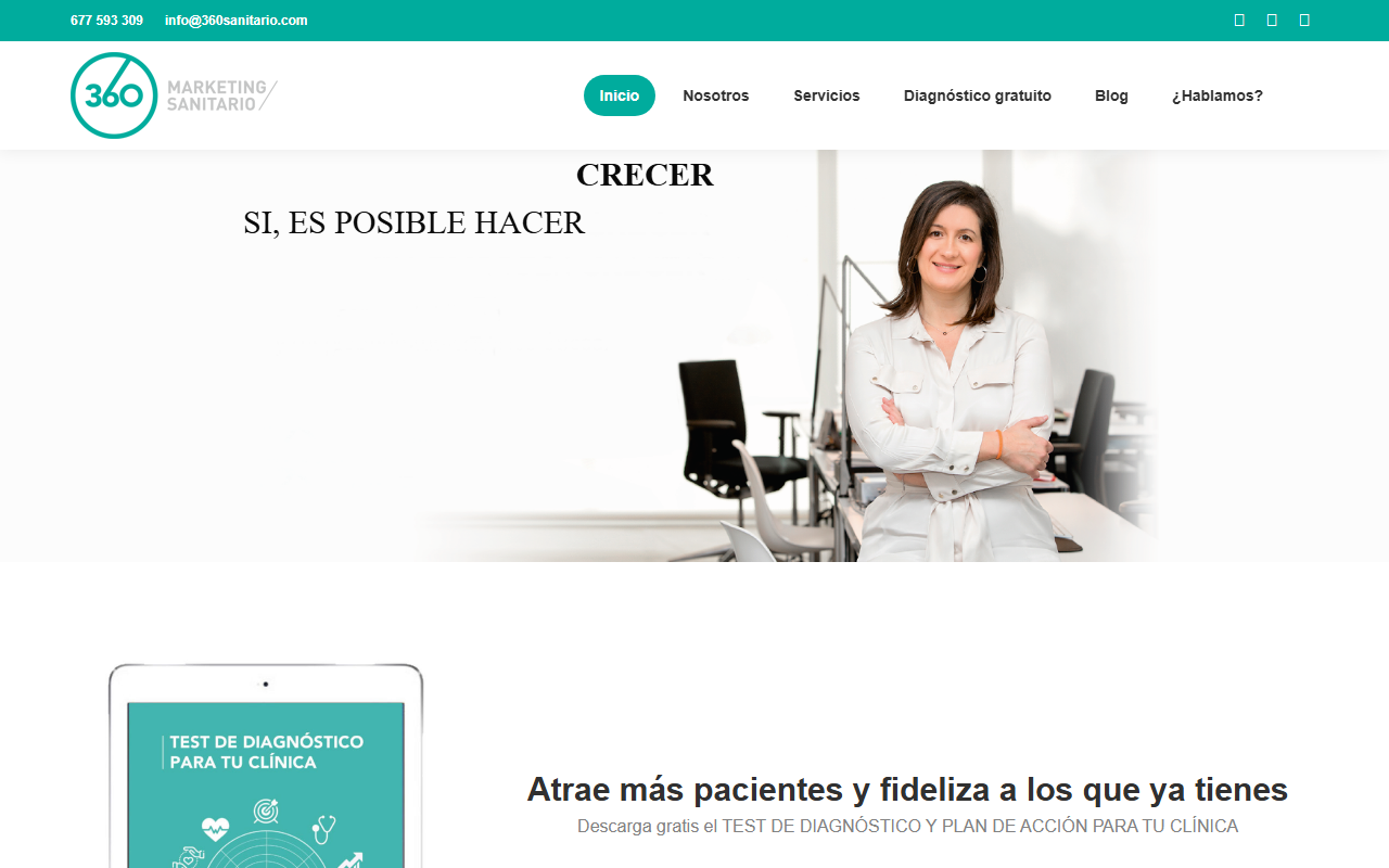 360sanitario.com screenshot