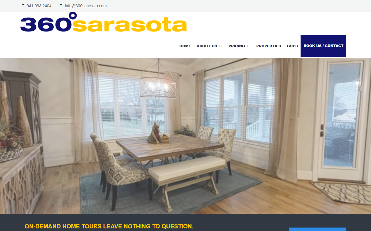 360sarasota.com screenshot