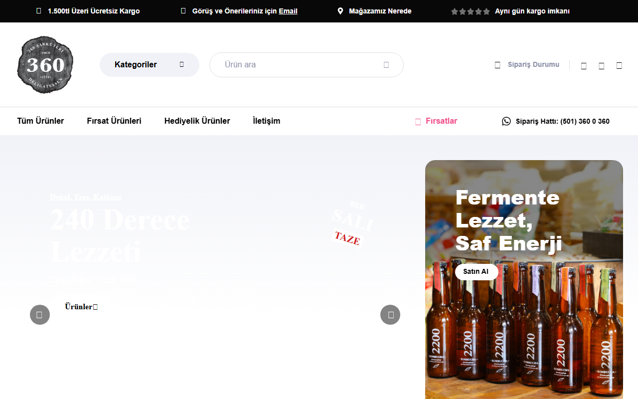 360sarkuteri.com screenshot