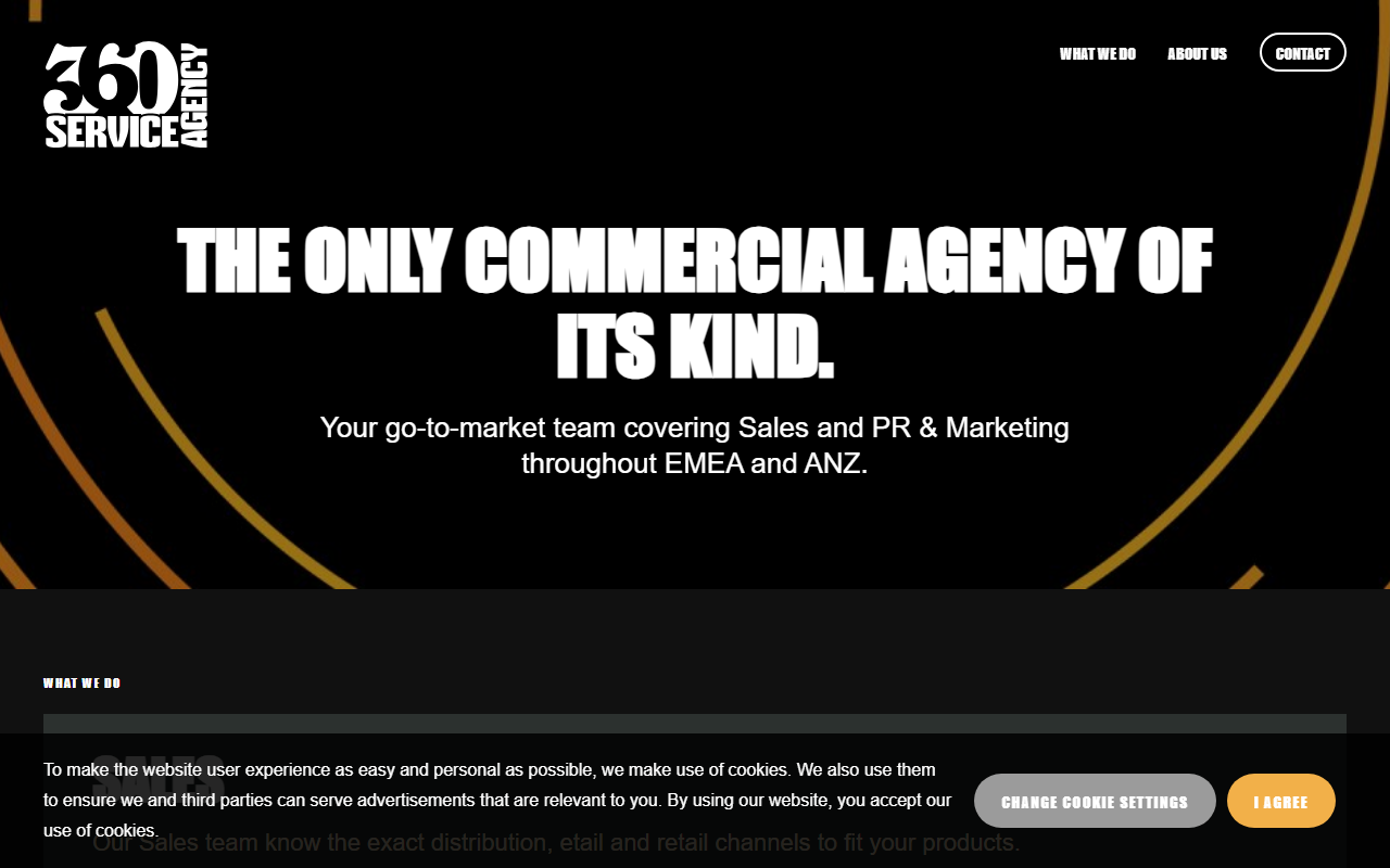 360serviceagency.com screenshot