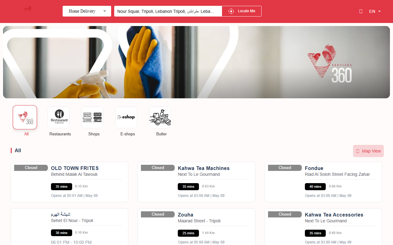 360services-lb.com screenshot