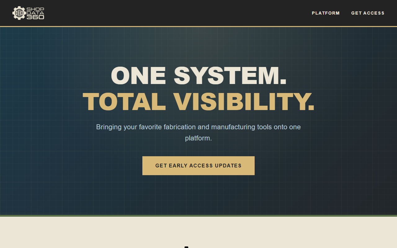 360shopdata.com screenshot