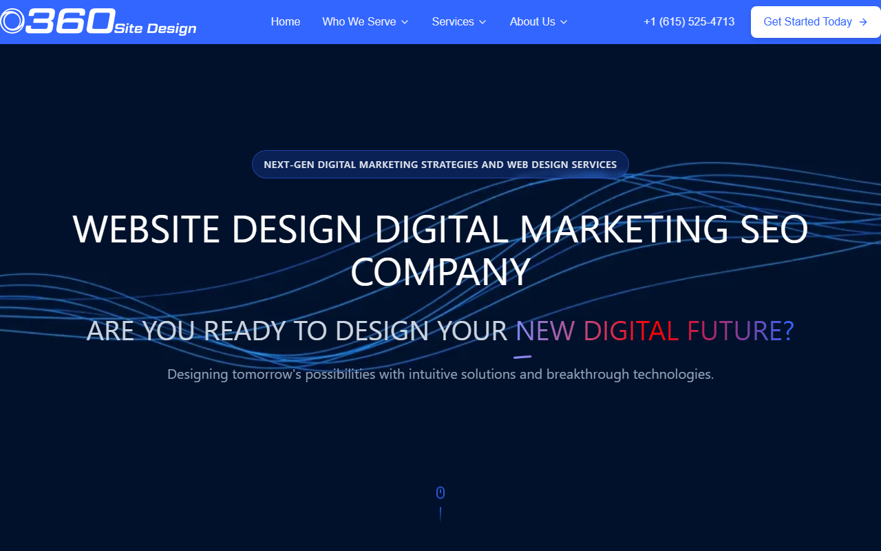 360sitedesign.com screenshot