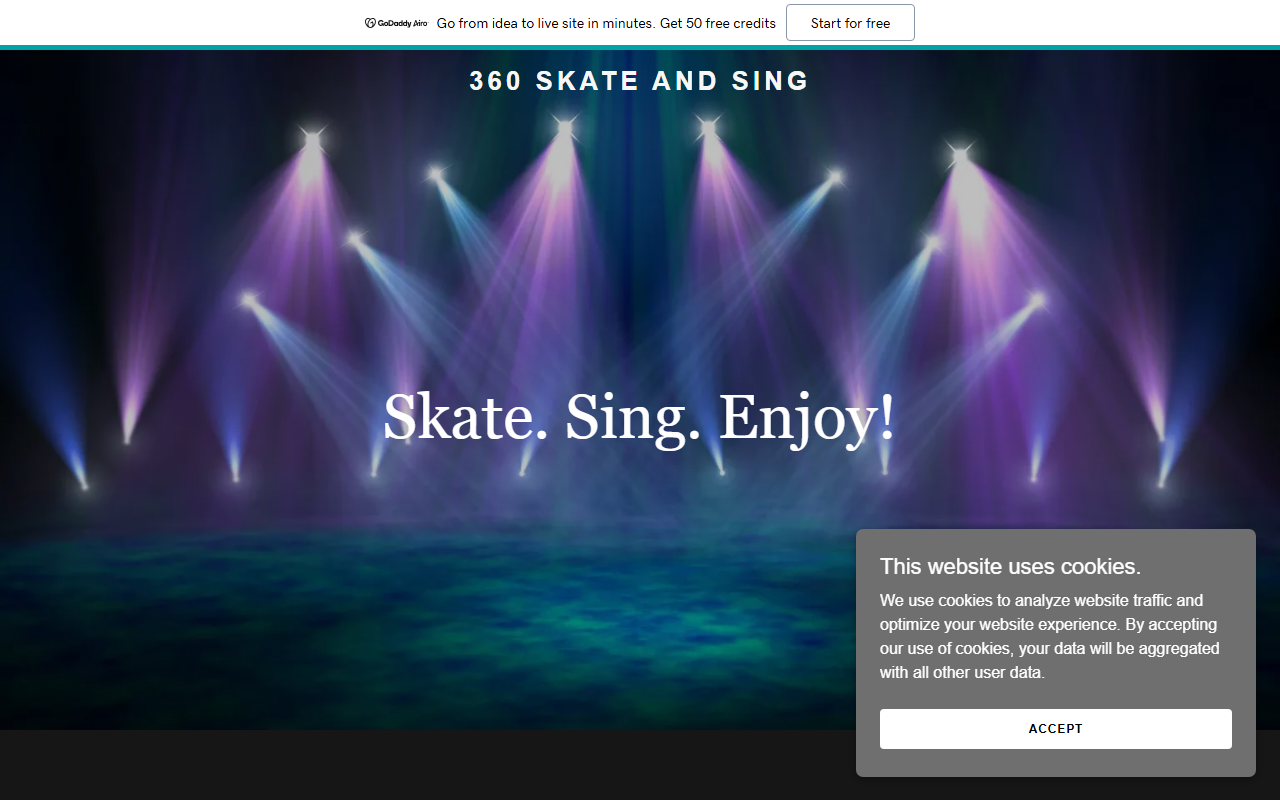 360skateandsing.com screenshot