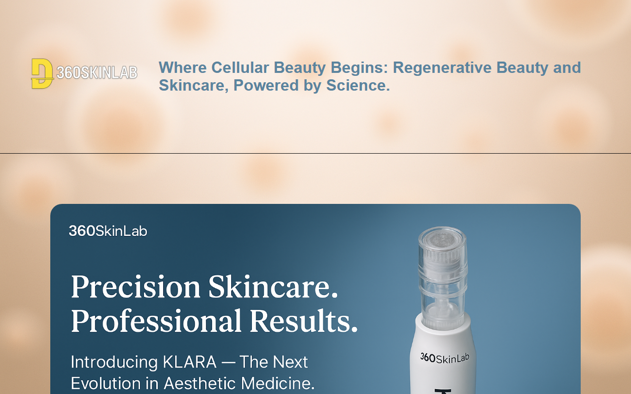 360skinlab.com screenshot