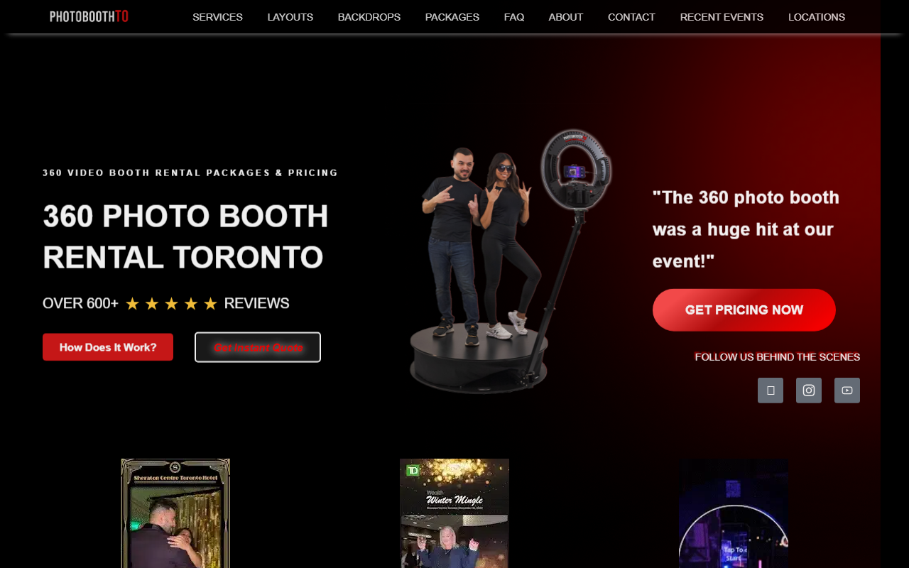 360slowmotion.com screenshot