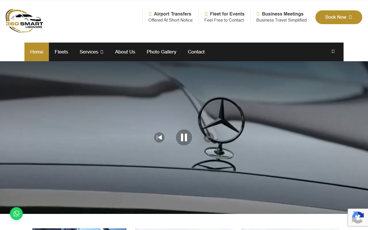 360smartlimo.com screenshot
