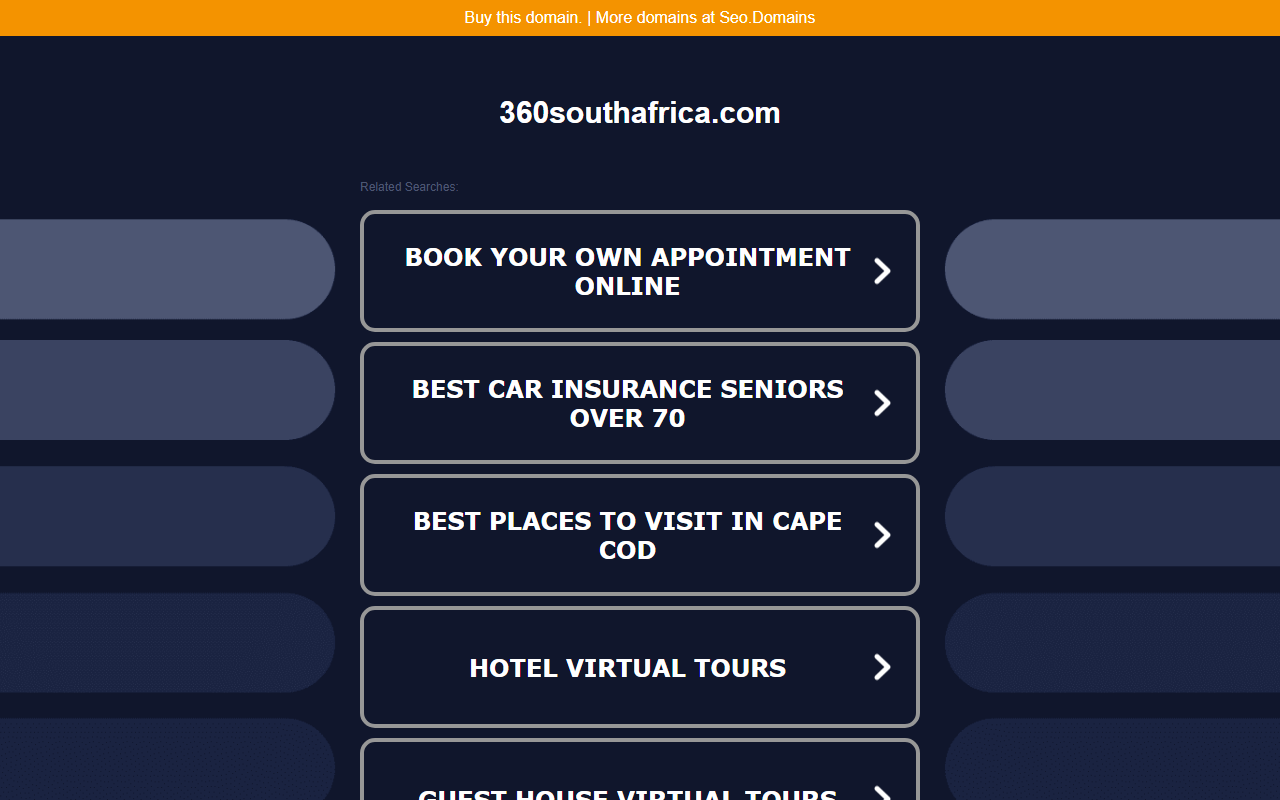360southafrica.com screenshot