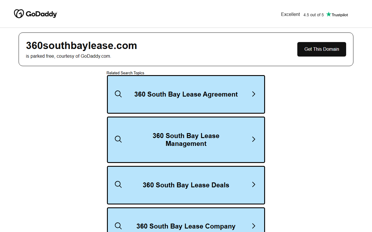 360southbaylease.com screenshot